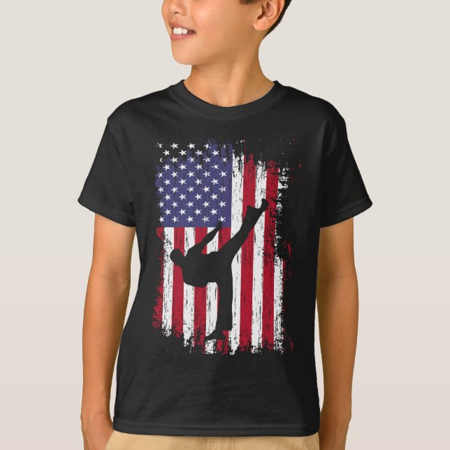 Karate Shirt - Funny Taekwondo (Vorderseite)