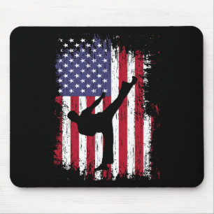 Karate Shirt - Funny Taekwondo Mousepad