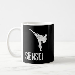 Karate Shirt, Sensei Cool Martial Arts Geschenk  Kaffeetasse