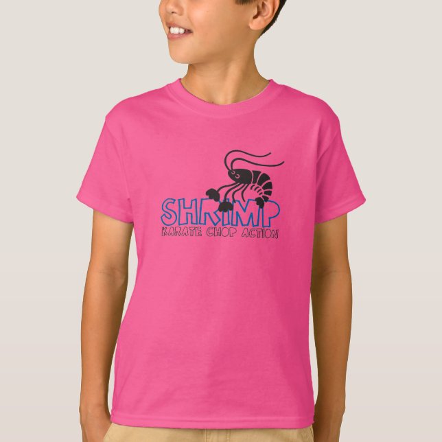 Karate Shrimp T-Shirt (Vorderseite)