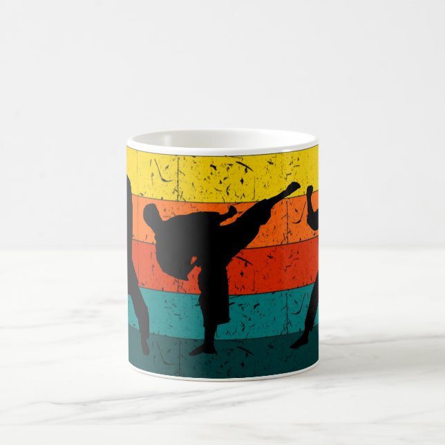 Karate Sports Action - Martial Arts Kaffeetasse (Mittel)