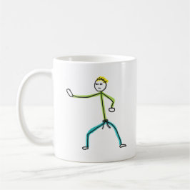 Karate Stickman Kaffeetasse