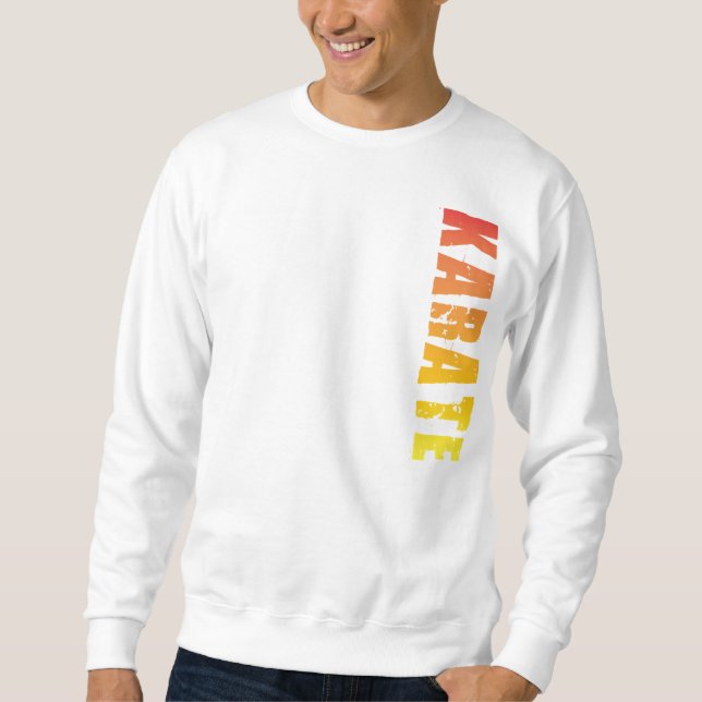 Karate-Sweatshirt Sweatshirt (Vorderseite)