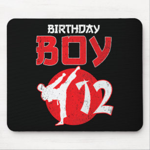 Karate Taekwondo 12 Jahre alt Geburtstag Kampfkuns Mousepad