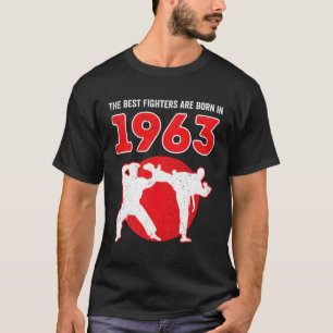 Karate Taekwondo 60 Geboren 1963 T-Shirt