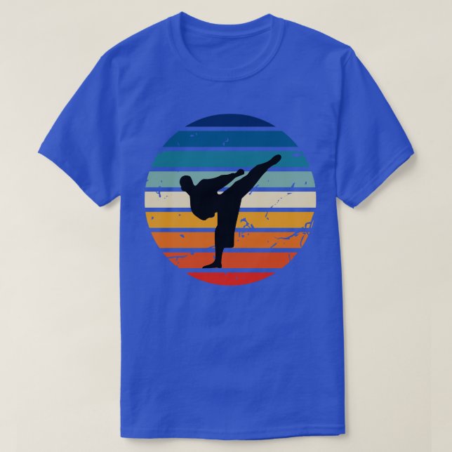 Karate Taekwondo Judo Retro TShirt (Design vorne)