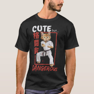 Karate Taekwondo Niedliche gefährliche Liebe T-Shirt