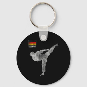 Karate-Team Kampfsport Mma Kick Deutschland Deutsc Schlüsselanhänger