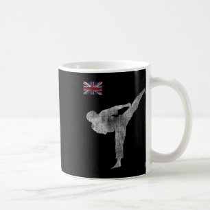 Karate-Team Martial Arts Mma Kick England Englisch Kaffeetasse