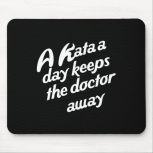 Karate. Traditioneller Shotokan Karate Dojo Mousepad