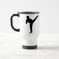 Karate-Tritt-Tasse