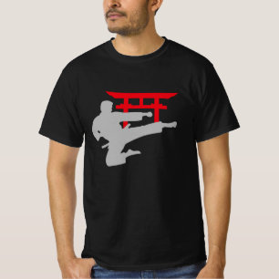 Karate-Tritt Torii-Tor T-Shirt