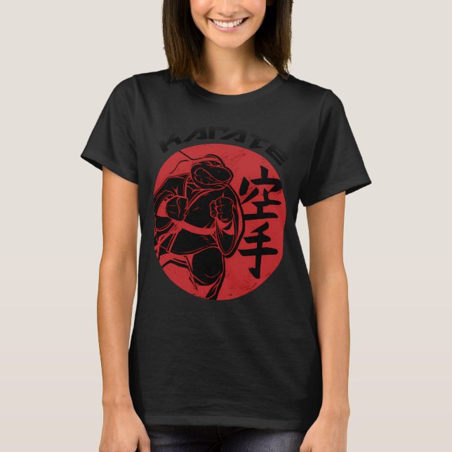 Karate turtle Japan T-Shirt (Vorderseite)