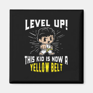 Karate-Uniform für Kinder Gelbgürtel-Auszeichnung  Magnet