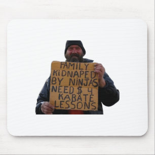 Karate-Unterricht T-Shirt Mousepad