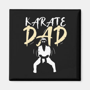 Karate-Vater Martial-Arts-Gürtel Kämpfer Trainer Magnet