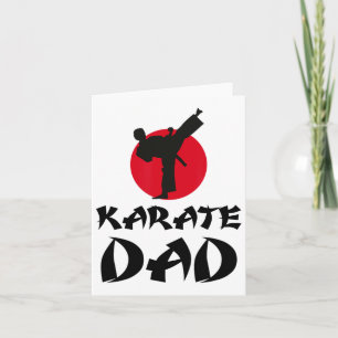 Karate Vater Martial Arts Karte