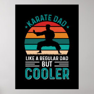 Karate Vater Poster