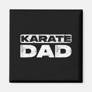 Karate-Vater-Shirt Männer Vatertag Karate-Vater Magnet