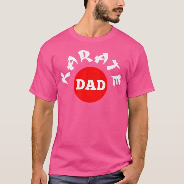 Karate Vater T-Shirt (Vorderseite)