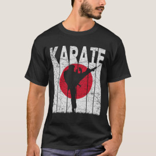 Karate Vintage Kampfsport Retro Karate Japanisch T-Shirt