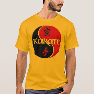 Karate Yin Yang T - Shirt