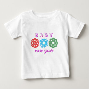 Karatekat-Baby-neues Jahr Baby T-shirt