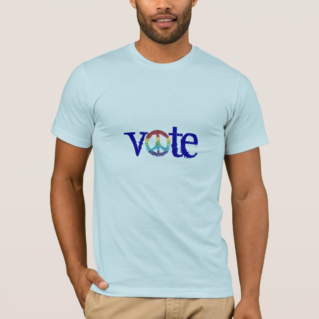 Karatekat-Grafik"Abstimmungs" Shirt (Vorderseite)