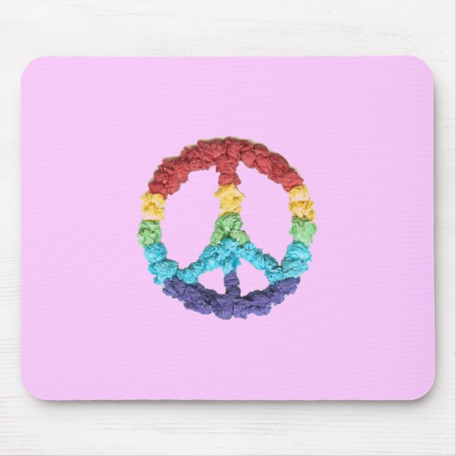 Karatekat-Grafikfriedensmousepad Mousepad (Vorne)