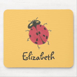 Karatekat-Marienkäfer Identifikation mousepad
