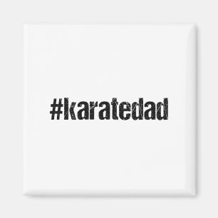 Karatevater Lustiges Karate-Vater-T-Shirt  Magnet