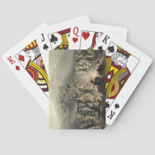 Karawana, armenische Kaufleute, Transkaukasien, Pl Spielkarten