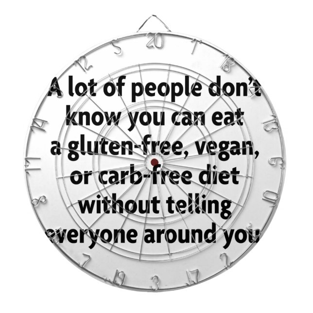 karbfrei dartscheibe (vorne)