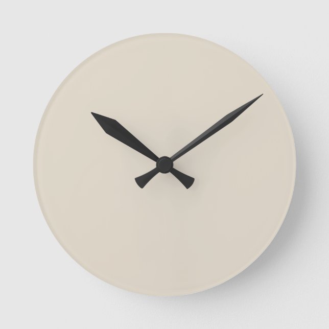 Karbon-Uhr Runde Wanduhr (Vorderseite)