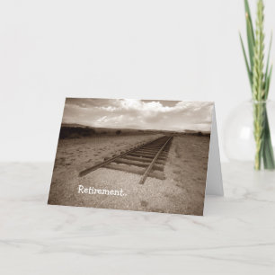 Kardieren Sie Ruhestands-Eisenbahn-Spaßende der Karte