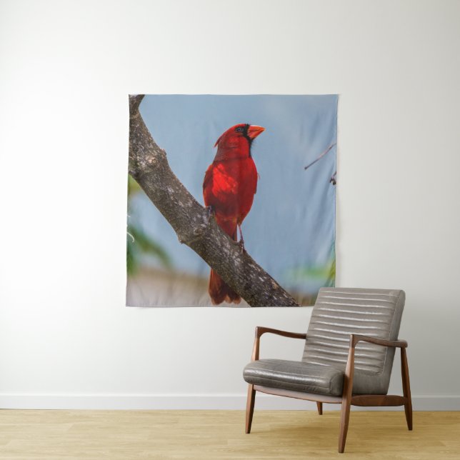 Kardinal 57 x 57 wandteppich (Beispiel)