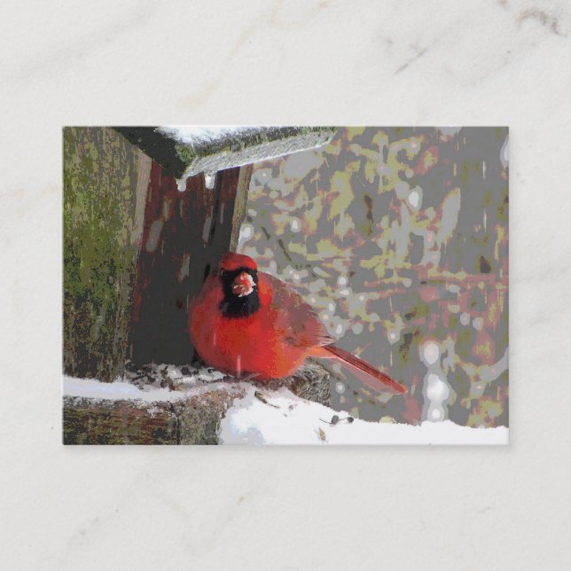 Kardinal an der ATC der Feeder Visitenkarte (Vorderseite)