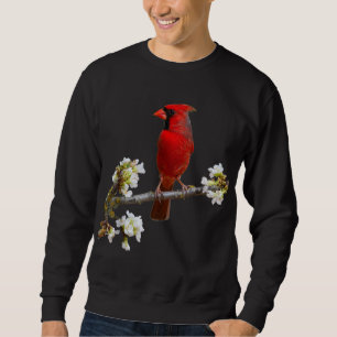 KARDINAL Best HD Northern Kardinal Bird Red Cardin Sweatshirt