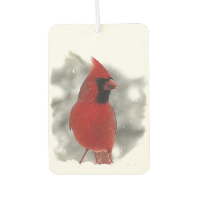 Kardinal Bird Air Freshener Autolufterfrischer (Vorderseite)
