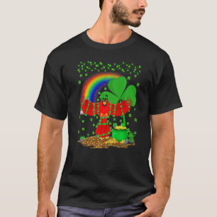 Kardinal Bird Funny Rainbow Kardinal St Patrick's T-Shirt