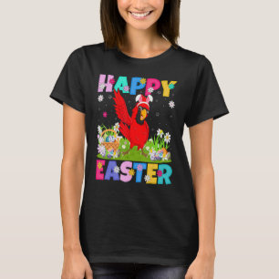 Kardinal Bird Happy Osterfest Sonniger Kardinal Os T-Shirt