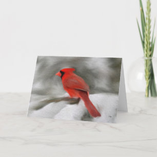Kardinal Cards Feiertagskarte