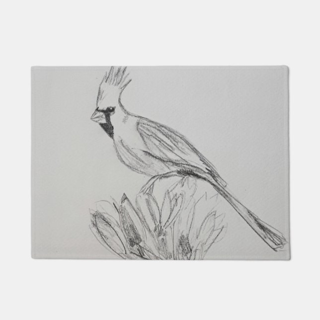 Kardinal Door Mat Fußmatte (Vorderseite)