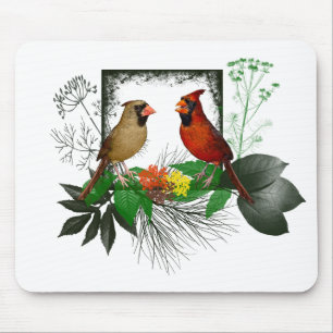 Kardinal Ecke Mousemat (Farbe auswählen) Mousepad