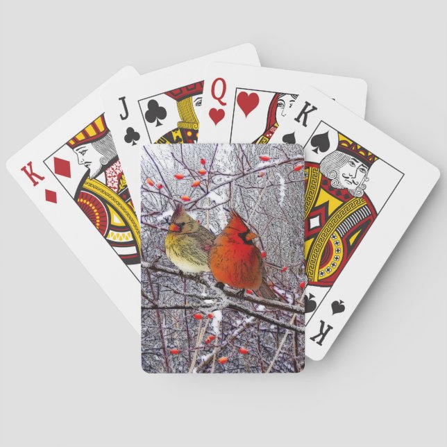Kardinal Forest Spielkarten (Rückseite)