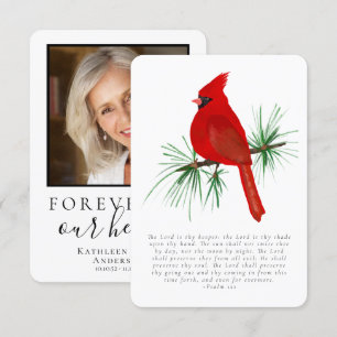 Kardinal Foto-Totenbild Gebetskarte Dankeskarte