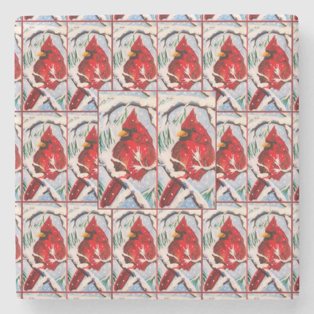 Kardinal Fun Untersetzer (Vorderseite)