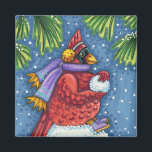 KARDINAL GARANTIERT SNOWMAN, NIEDLICHE CHRISTMAS R MAGNET<br><div class="desc">MIT SNOWBALLEN UMGEBEN. HUMOROUS KARDINAL MAGNET *Anpassen ... Suchen Sie nach passenden Elementen Susan Brack Designs</div>