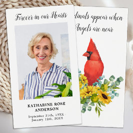 Kardinal Gedenkkarte Foto Beerdigung Gebetskarte