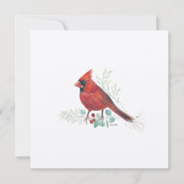 Kardinal Holiday Art Feiertagskarte